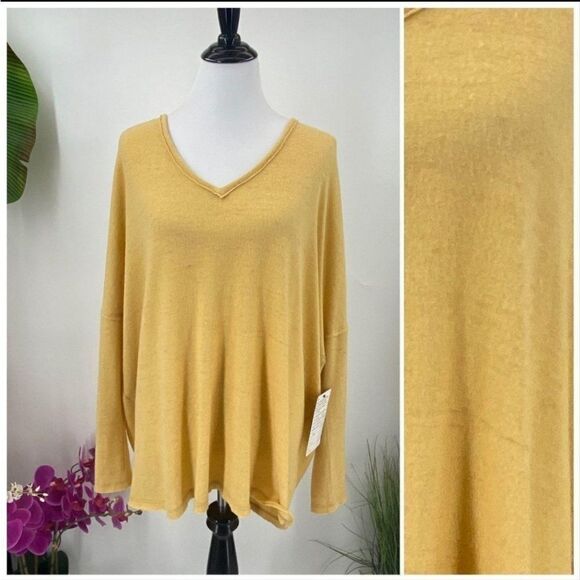 NWT Four Leaf V neck sweater SOOO SOFT - Picture 1 of 8